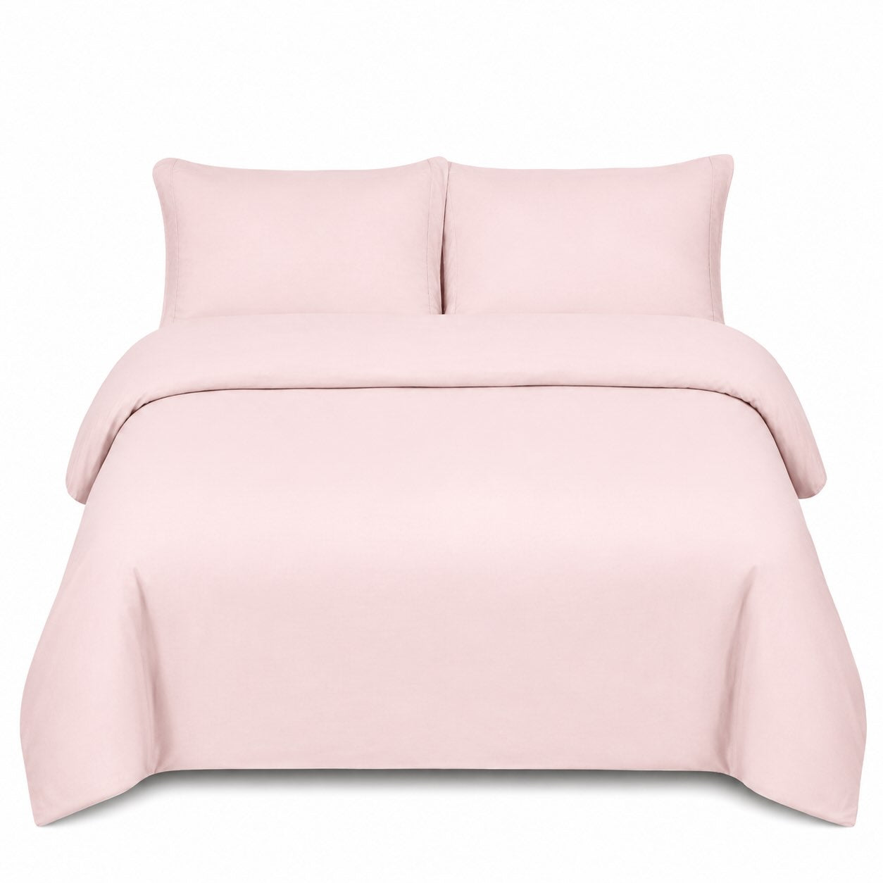 Premium Quilt Cover Set - Blush - 100% Organic Bamboo Bedding