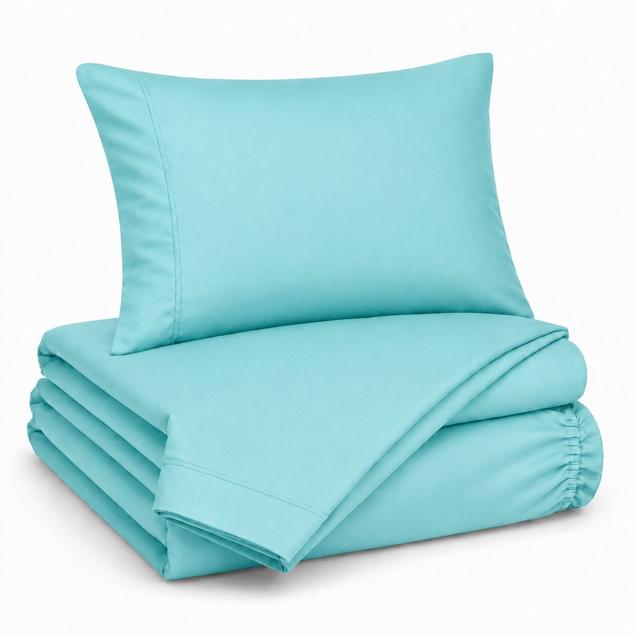 Premium Sheet Set - Aqua - 100% Organic Bamboo Bedding