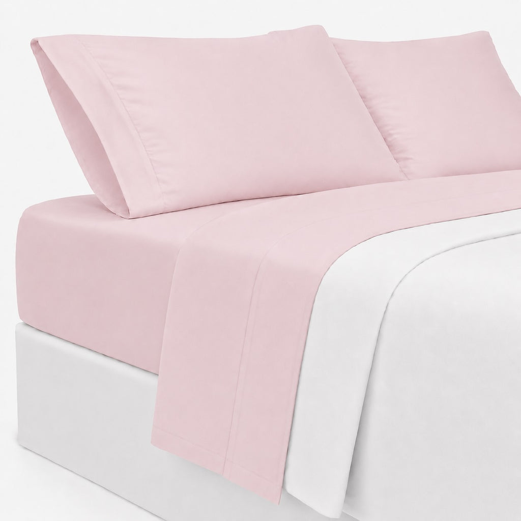 Premium Sheet Set - Blush - 100% Organic Bamboo Bedding