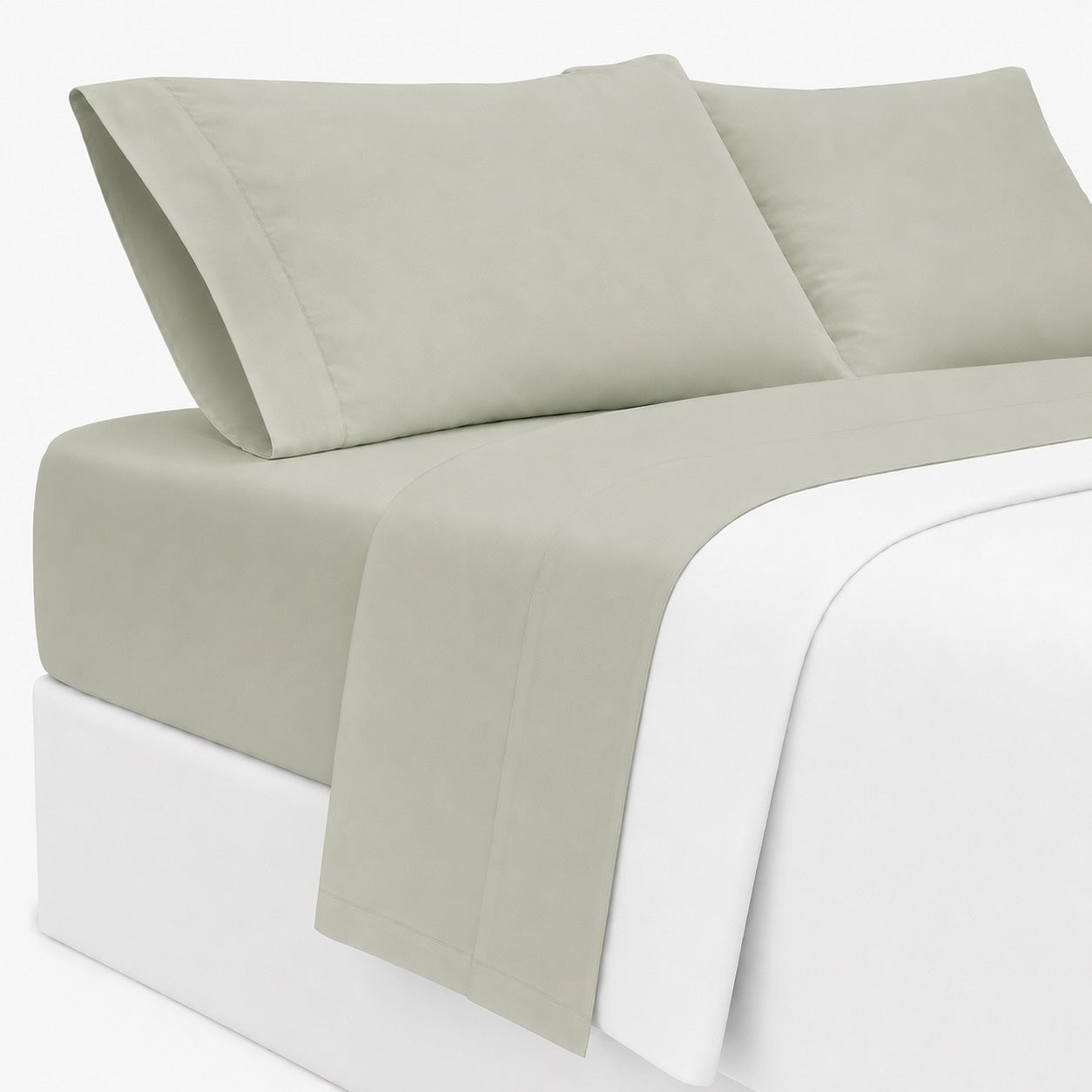 Premium Sheet Set - Sage - 100% Organic Bamboo Bedding