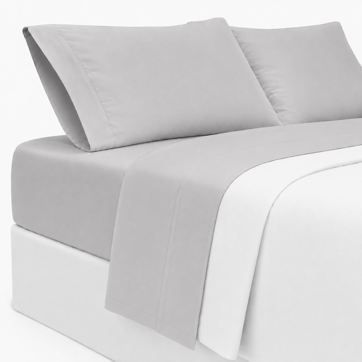 Premium Sheet Set - Silver Shimmer - 100% Organic Bamboo Bedding