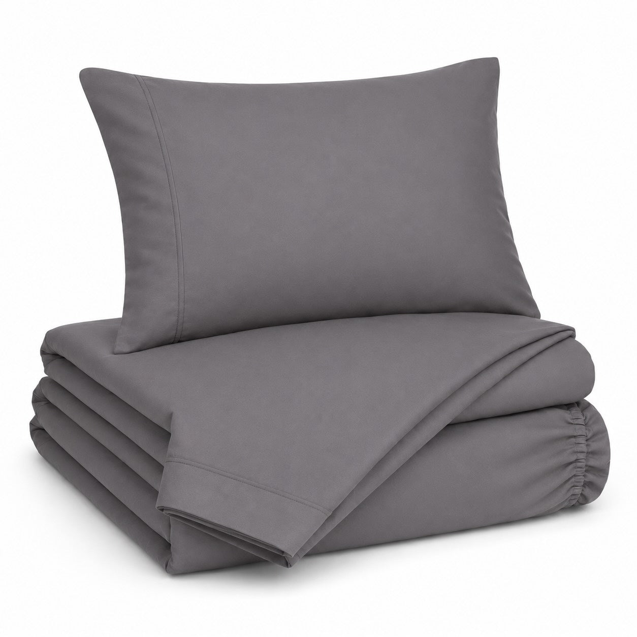 Premium Sheet Set - Slate - 100% Organic Bamboo Bedding