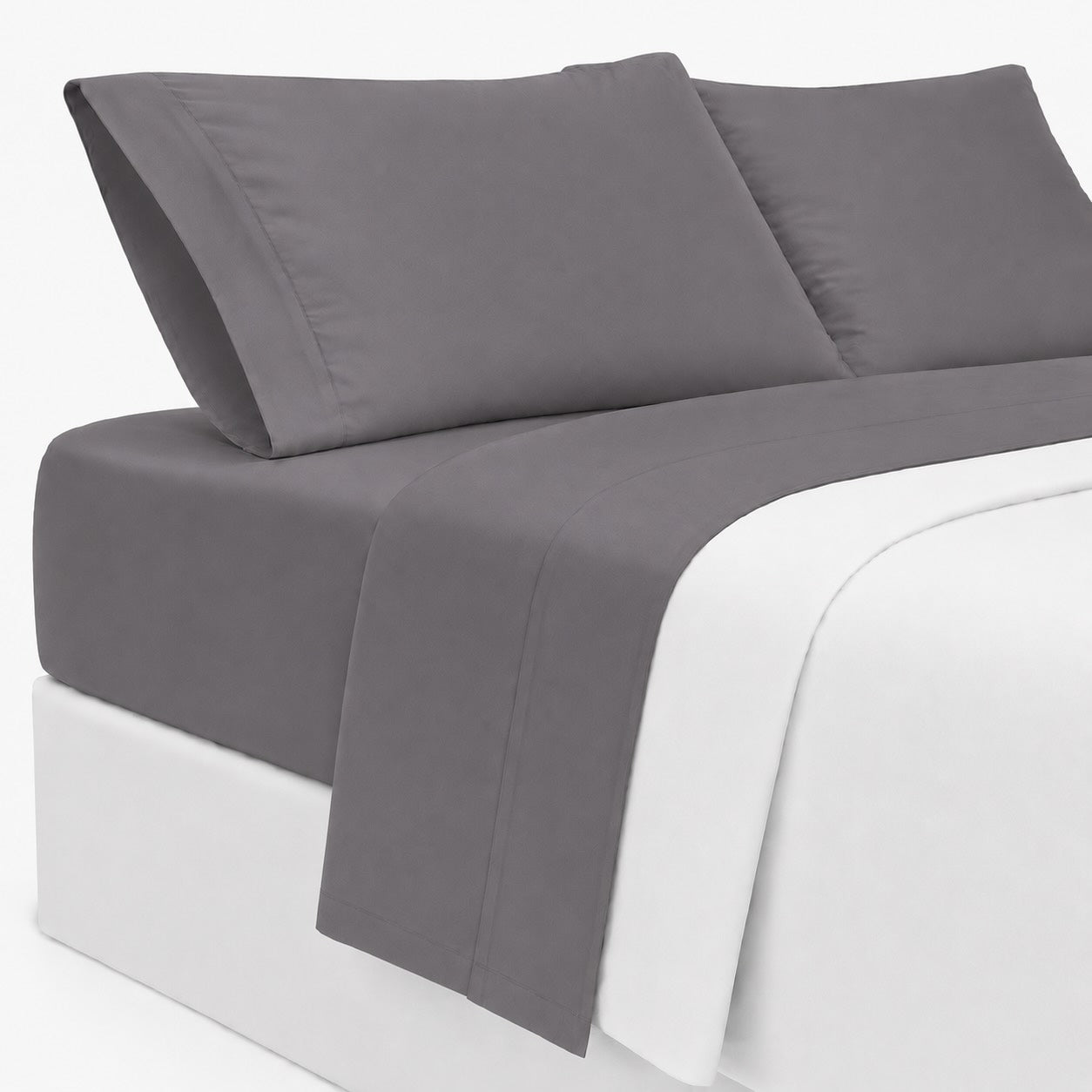 Premium Sheet Set - Slate - 100% Organic Bamboo Bedding